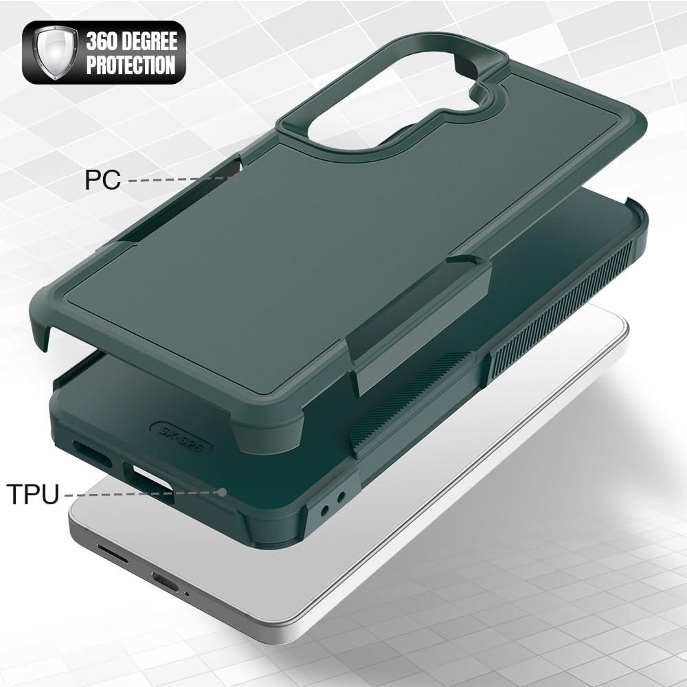 WillGoo Screen Protector for Samsung Galaxy S26 Case,S26 Case
