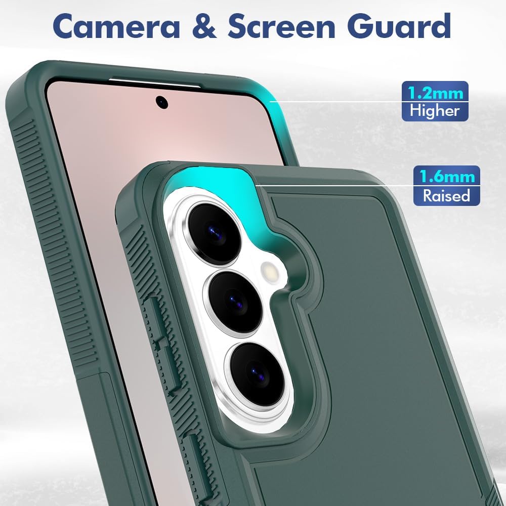 WillGoo Screen Protector for Samsung Galaxy S26 Case,S26 Case