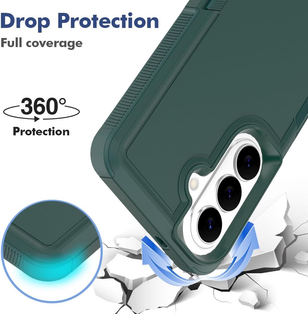 WillGoo Screen Protector for Samsung Galaxy S26 Case,S26 Case